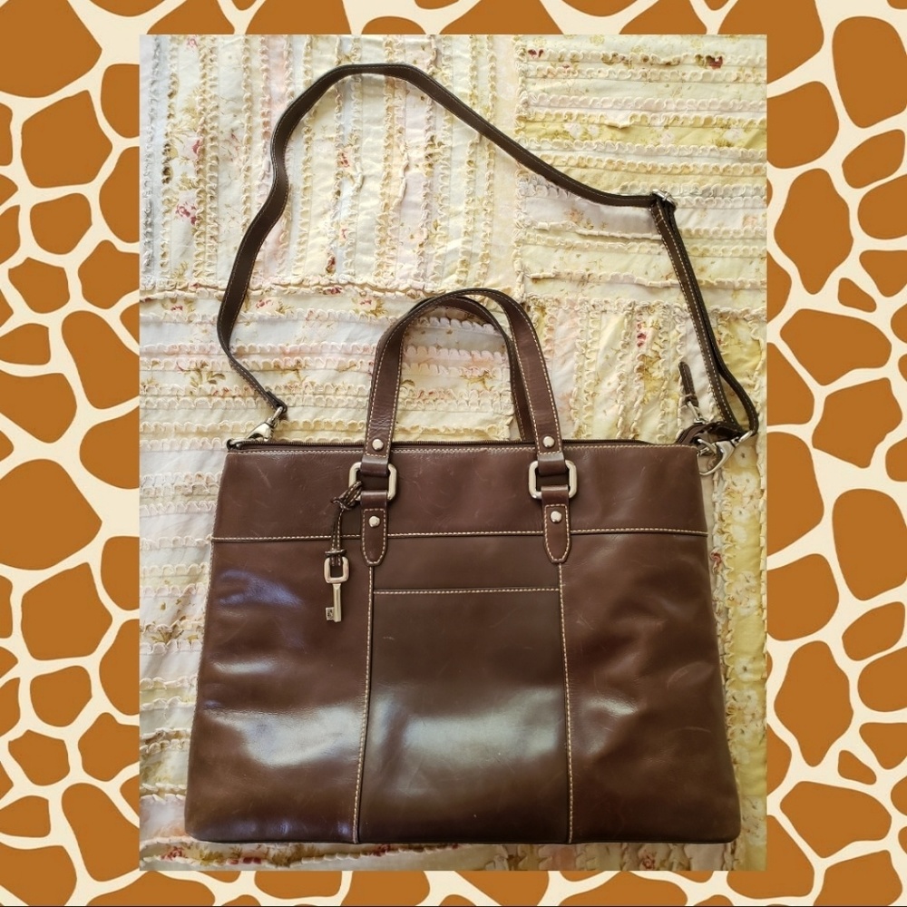 Fossil laptop work bag